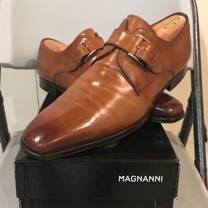 Magnanni “Marco” Monk Strap Loafer, Size 12